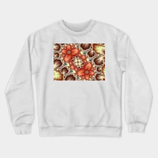 Mandelbrot Fractal Flowers Crewneck Sweatshirt